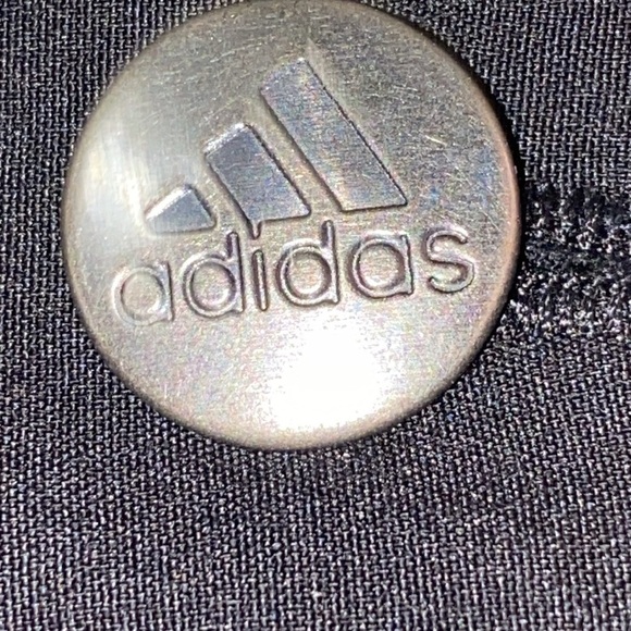 Adidas MENS SIZE 34 Black Flat Front Shorts Classic Style POCKETS CLEAN - Picture 6 of 9